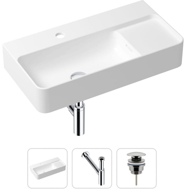 Раковина Lavinia Boho Bathroom Sink 21520523 накладная прямоугольная 31, санфарфор купить,NaN
