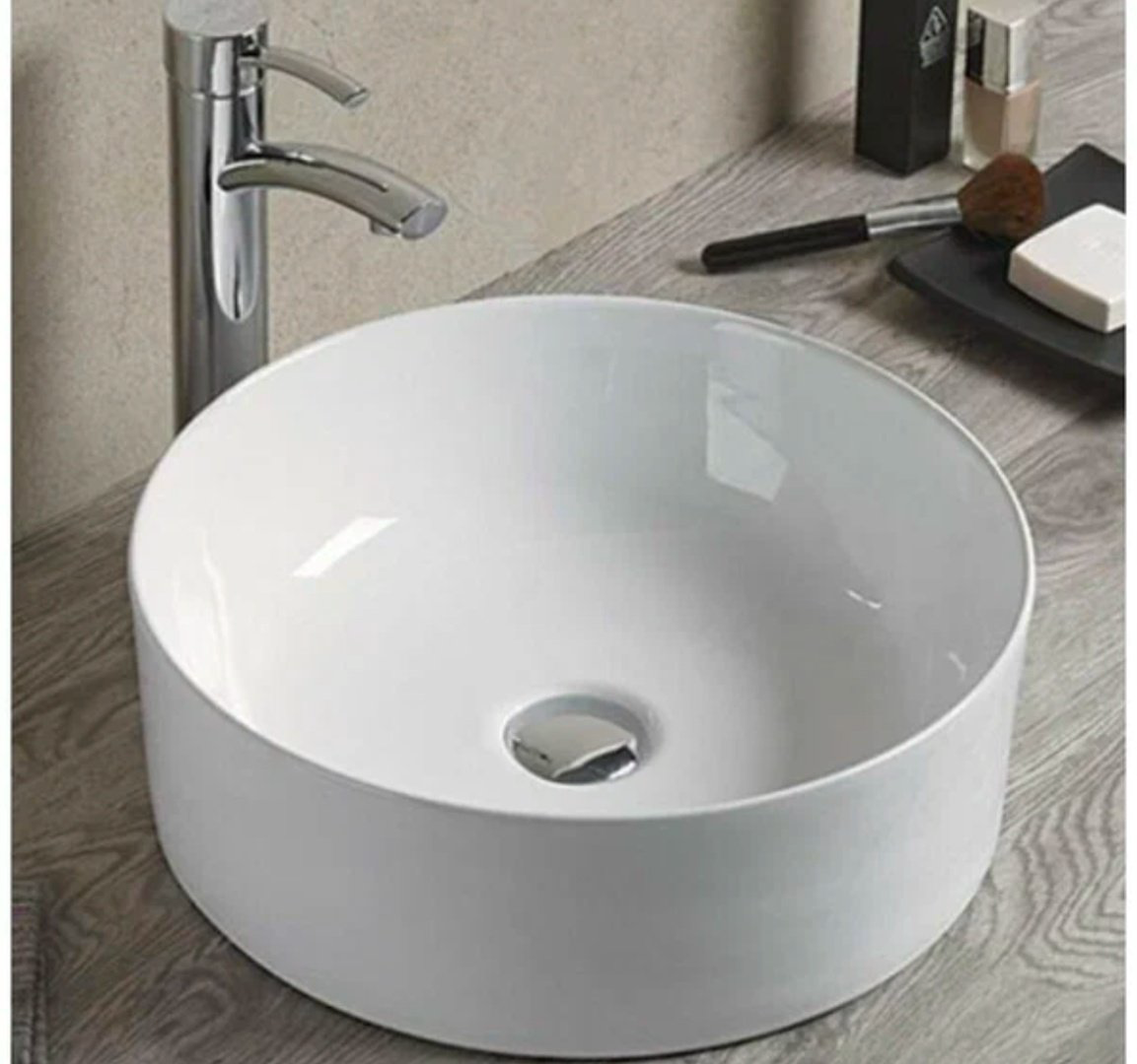 Раковина Comforty 78170 накладная круглая 41, санфарфор купить,52735