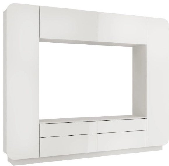 Стенка DOMA Горка/Стенка LAV-240 240х194.4х38 см, белый купить,NaN