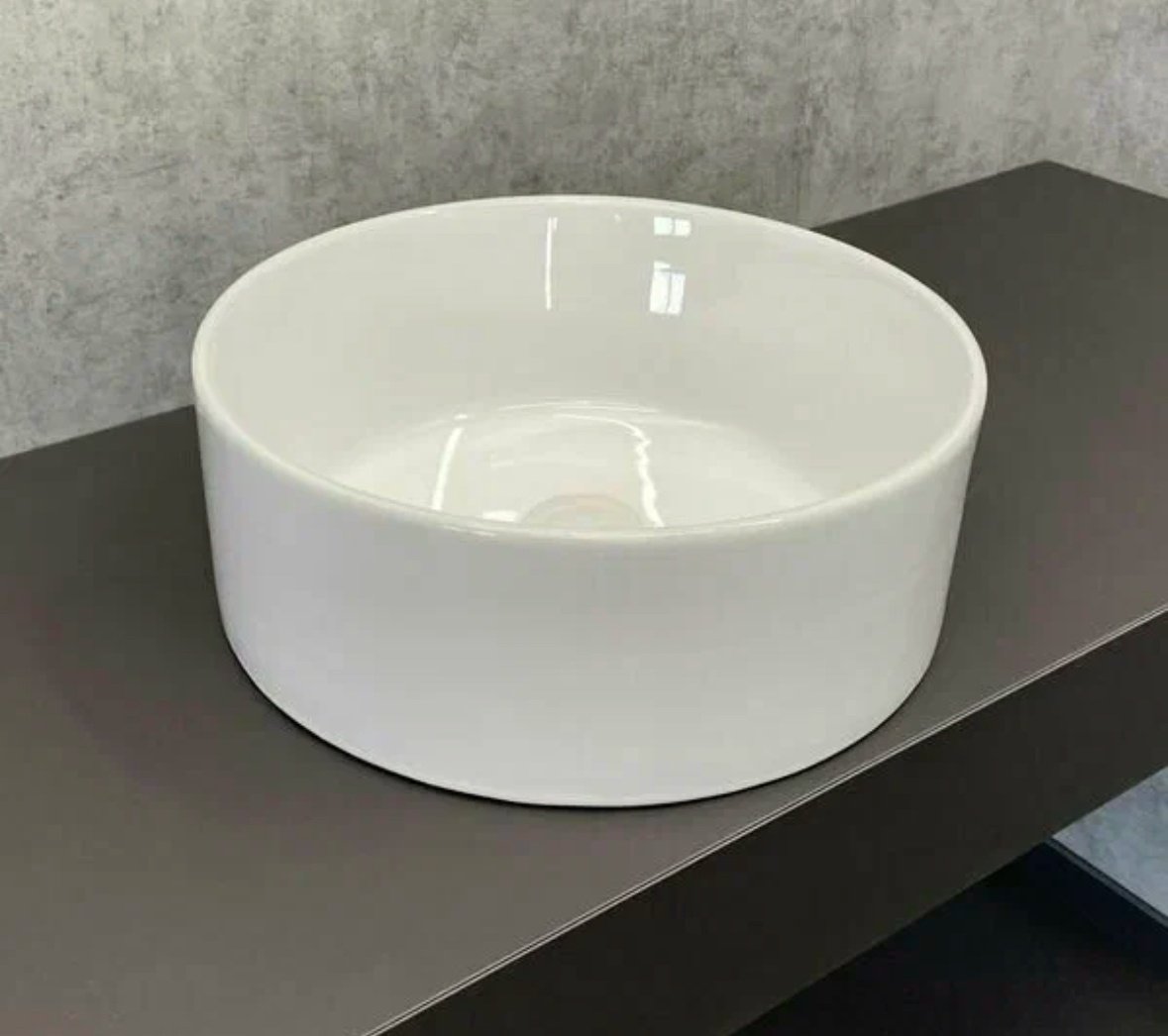 Раковина Comforty 78170 накладная круглая 41, санфарфор