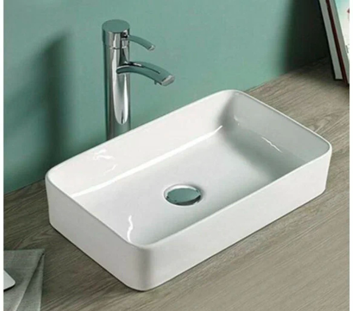Раковина Comforty 78190 накладная прямоугольная 46, санфарфор купить,46267
