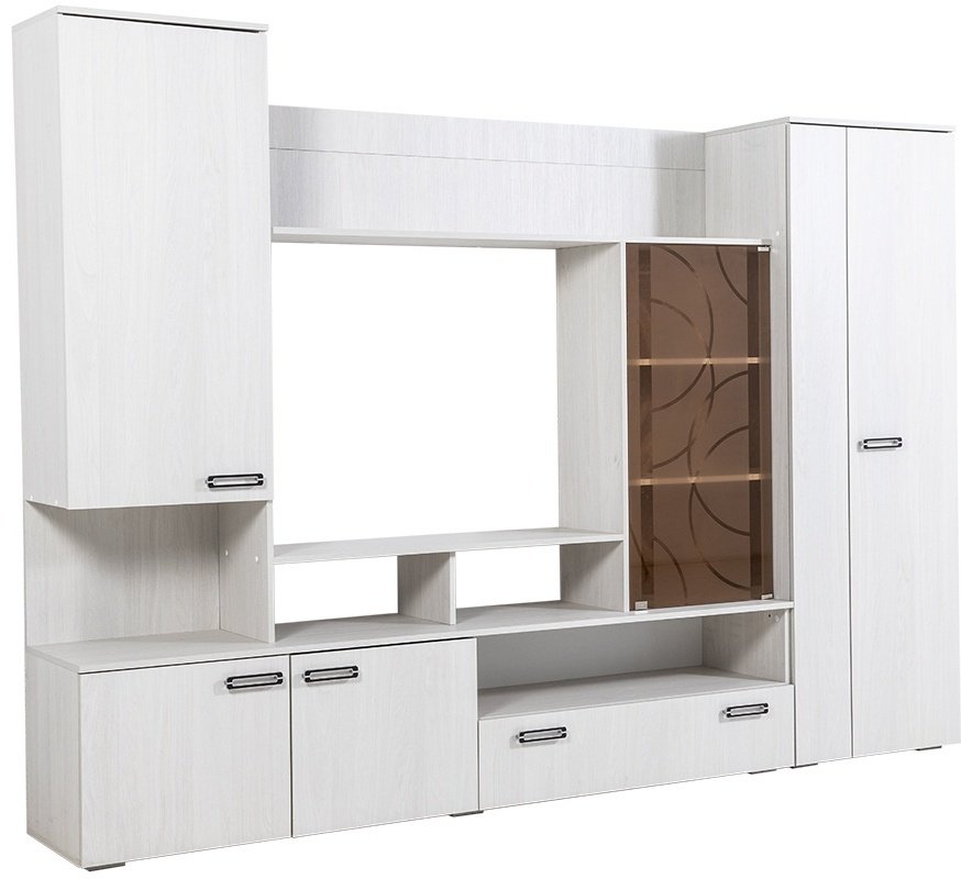 Стенка DOMA Стенка/Горка SI-2,6M 260х194.2х41.4 см, светло серый купить,NaN