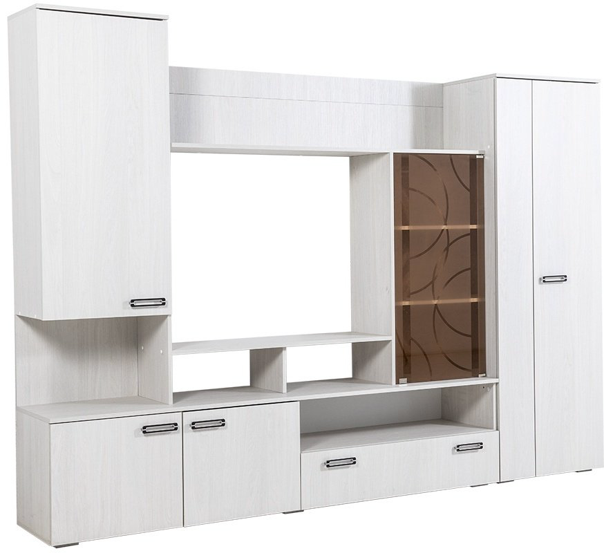 Стенка DOMA Стенка/Горка SI-2,6M 260х194.2х41.4 см, светло серый купить,NaN