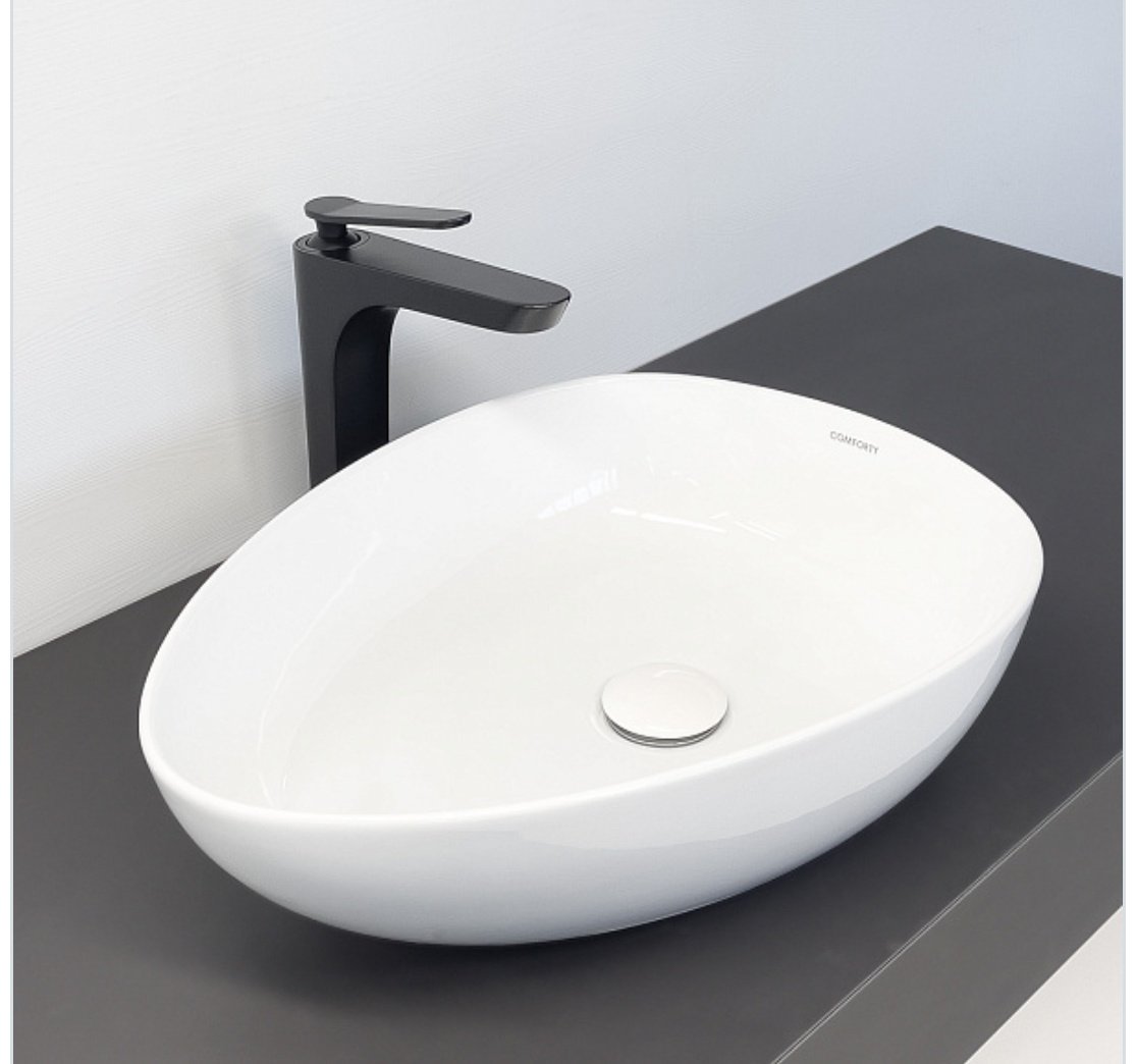 Раковина Comforty CF3053 накладная нестандартная 47, санфарфор купить,NaN
