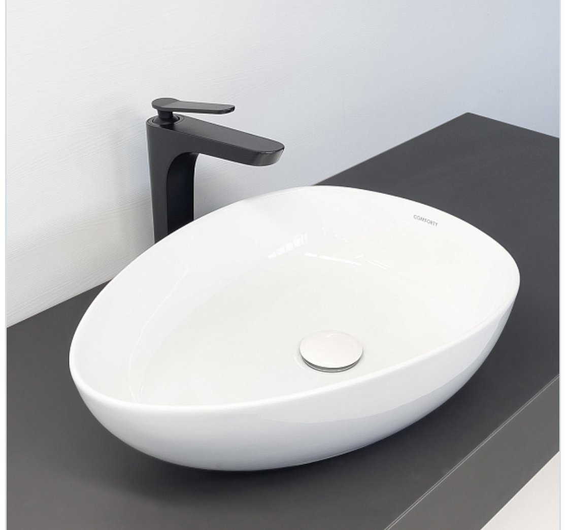 Раковина Comforty CF3053 накладная нестандартная 47, санфарфор купить,NaN