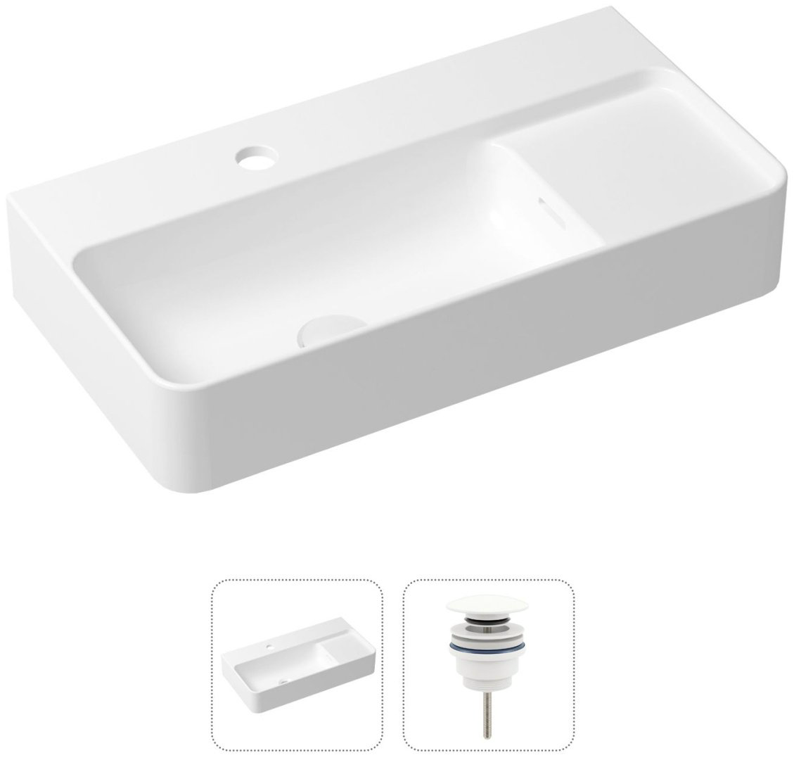 Раковина Lavinia Boho Bathroom Sink 21520887 накладная прямоугольная 14.5, санфарфор купить,NaN