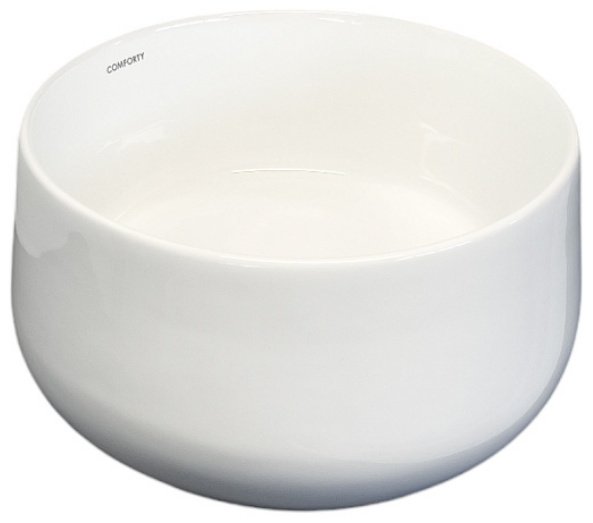 Раковина Comforty CF3087A накладная круглая 35.5, санфарфор