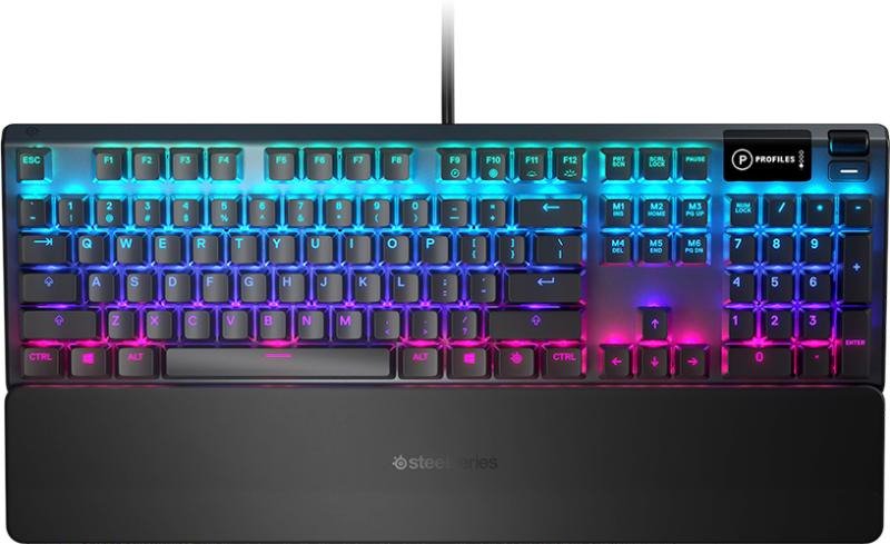 Клавиатура SteelSeries Apex 5 US черная