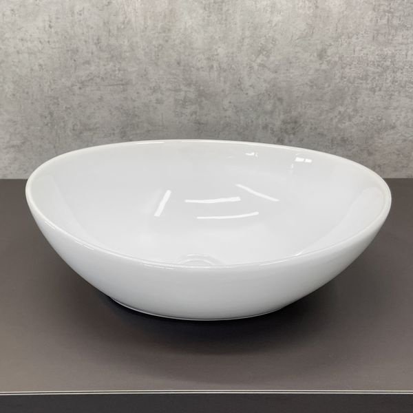 Раковина Comforty 7138 накладная овальная 33, санфарфор