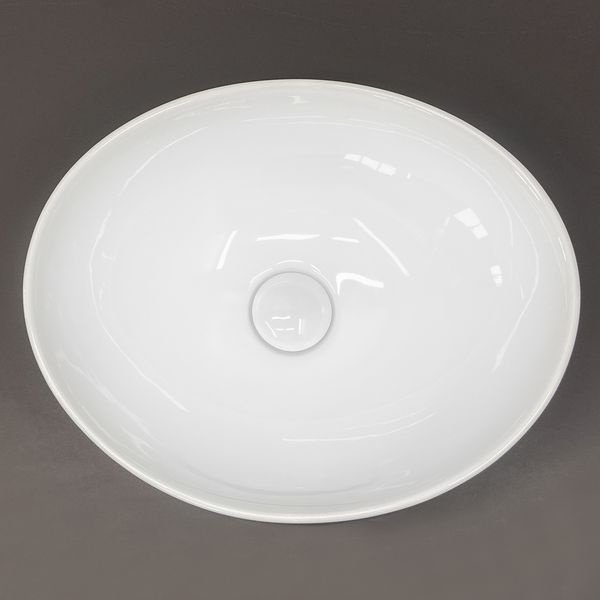 Раковина Comforty 7138 накладная овальная 33, санфарфор