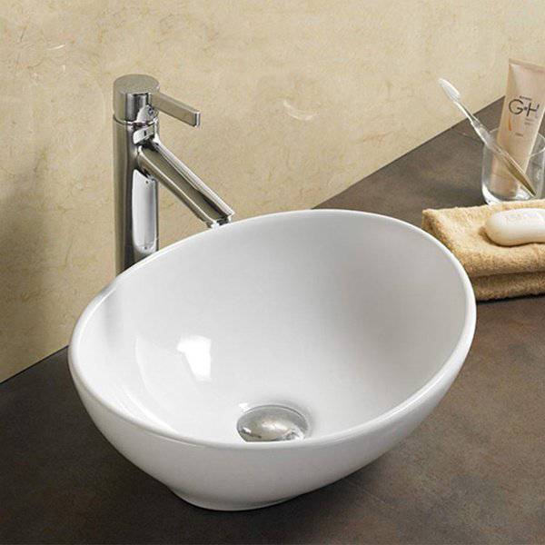 Раковина Comforty 7138 накладная овальная 33, санфарфор купить,42486