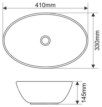 Раковина Comforty 7138 накладная овальная 33, санфарфор купить,42486
