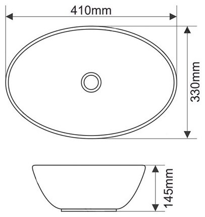 Раковина Comforty 7138 накладная овальная 33, санфарфор купить,42486