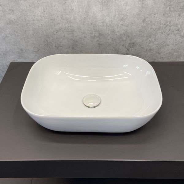 Раковина Comforty 78105 накладная прямоугольная 32.5, санфарфор