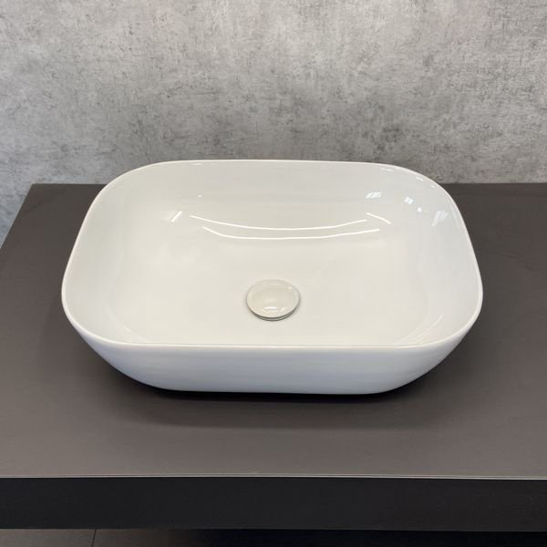 Раковина Comforty 78105 накладная прямоугольная 32.5, санфарфор купить,55322