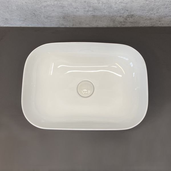Раковина Comforty 78105 накладная прямоугольная 32.5, санфарфор