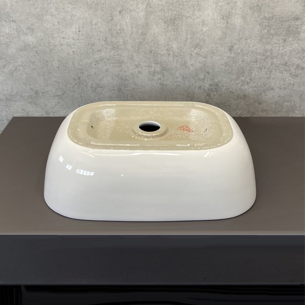 Раковина Comforty 78105 накладная прямоугольная 32.5, санфарфор купить,55322