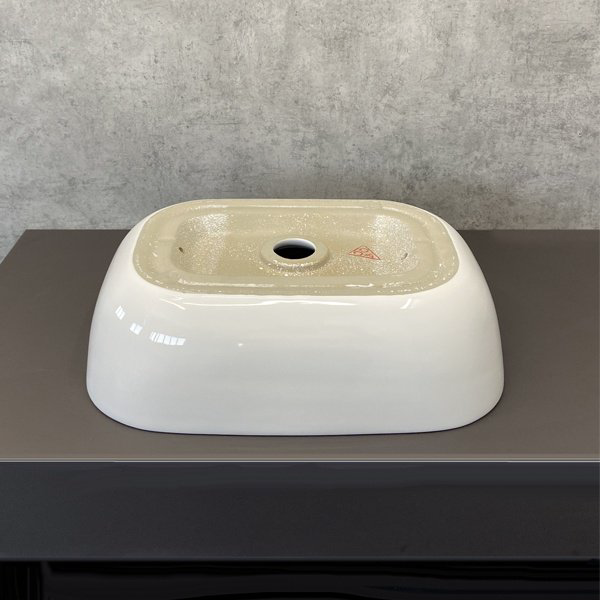 Раковина Comforty 78105 накладная прямоугольная 32.5, санфарфор купить,55322