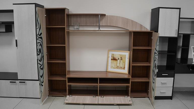 Стенка DOMA Стенка/ГОРКА OL-2.6M 260х195х50 см, светло-коричневый купить,NaN