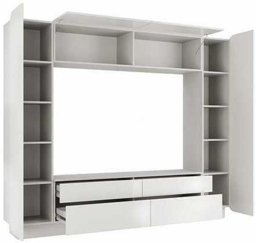 Стенка DOMA LAVANDA-NL 2 815158 240х194.4х38.2 см, серый купить,NaN