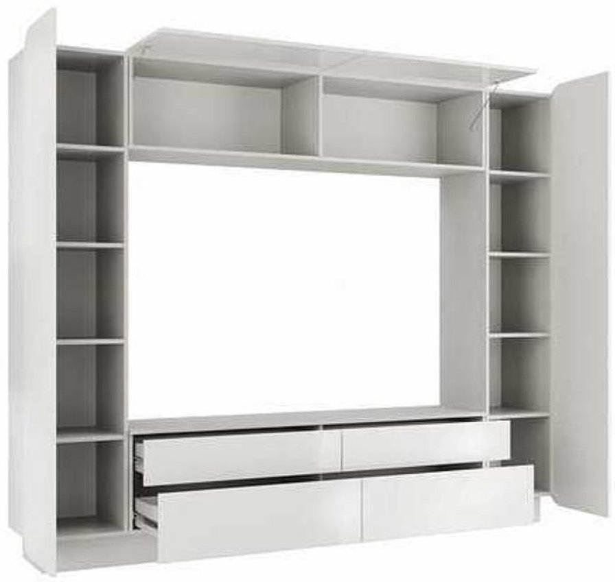 Стенка DOMA LAVANDA-NL 2 815158 240х194.4х38.2 см, серый купить,NaN