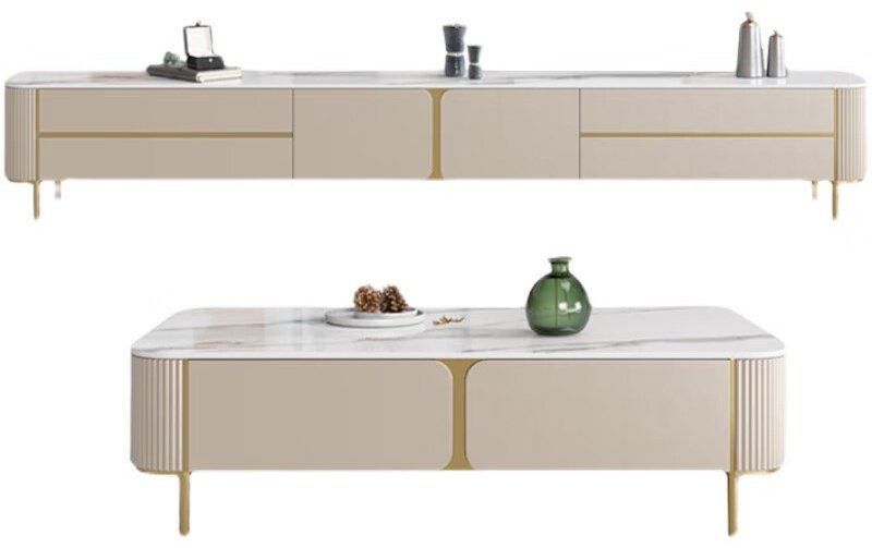 Комплект для гостиной Home Collection Winter TC003 белый, бежевый купить,NaN