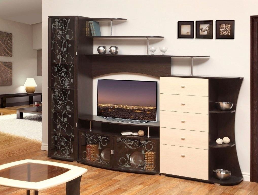 Стенка DOMA Стенка/ГОРКА OL-2.6M 260х195х50 см, коричневый купить,NaN