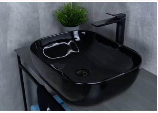 Раковина GID-ceramic BL1302 накладная овальная 50, керамика купить,56600