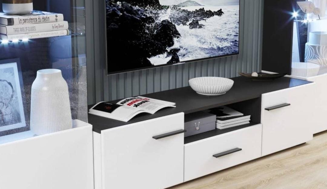 Стенка DOMA NEVADA BIG 11513521 белый купить,NaN