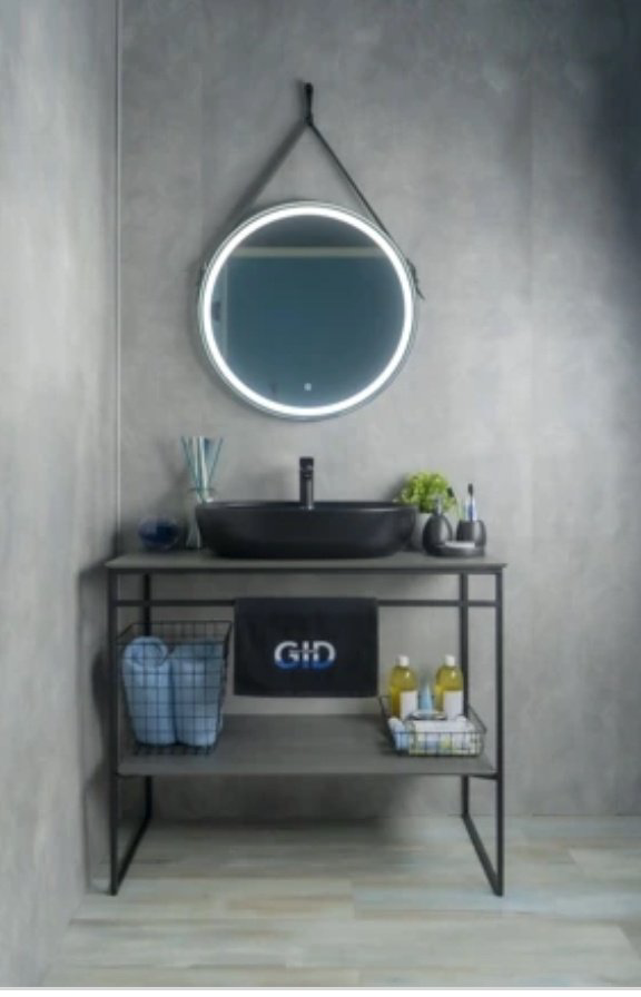 Раковина GID-ceramic Bm1346 накладная овальная 61, керамика купить,NaN