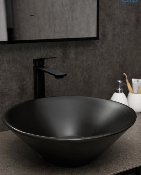 Раковина GID-ceramic N9102bg накладная круглая 42, керамика
