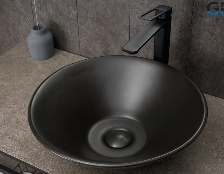 Раковина GID-ceramic N9102bg накладная круглая 42, керамика купить,80500