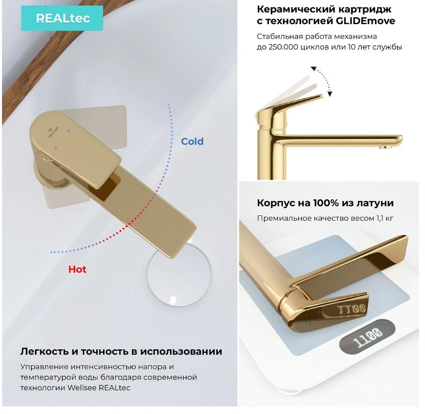 Раковина Wellsee 201002933Graceful Pro накладная прямоугольная 42, фаянс купить,NaN