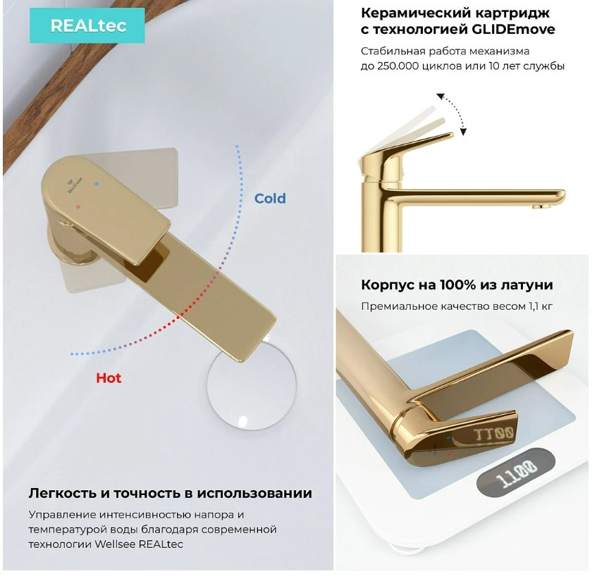 Раковина Wellsee 201002933Graceful Pro накладная прямоугольная 42, фаянс купить,NaN