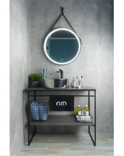 Раковина GID-ceramic D1342h014 накладная круглая 40, керамика купить,NaN