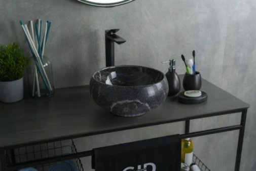 Раковина GID-ceramic Mnc480 накладная круглая 32, керамика купить,148600