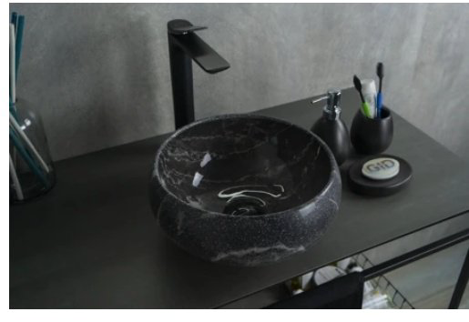Раковина GID-ceramic Mnc480 накладная круглая 32, керамика купить,148600