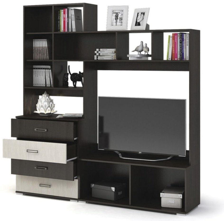 Стенка DOMA YANA-N 58561 280х212х43.6 см, коричневый, бежевый купить,NaN
