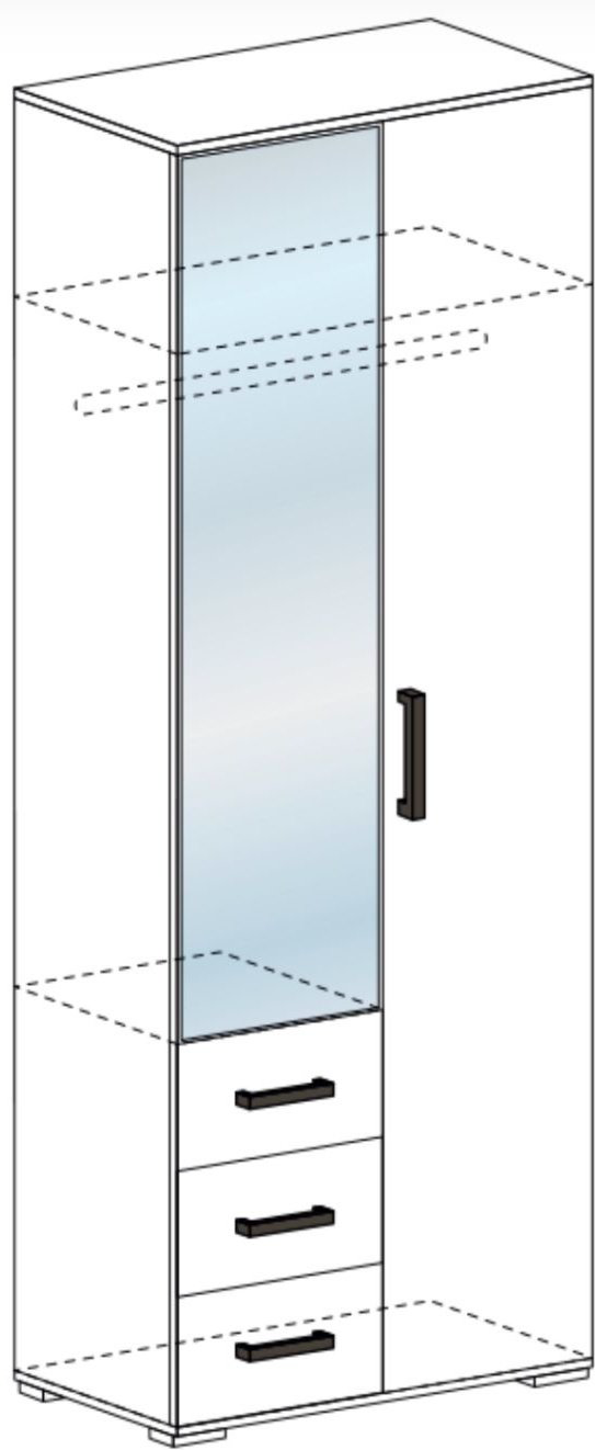 Стенка DOMA YANA-N 58561 280х212х43.6 см, коричневый, бежевый купить,NaN