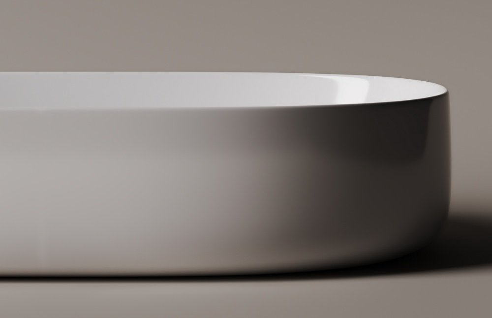 Раковина Ceramicanova CN5022 накладная овальная 66.5, санфарфор купить,187000