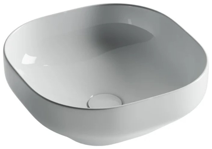 Раковина Ceramicanova CN5032 накладная квадратная 38, санфарфор купить,84200