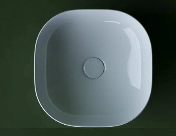 Раковина Ceramicanova CN5032 накладная квадратная 38, санфарфор купить,84200