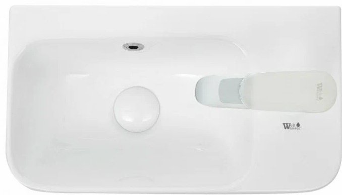 Раковина KABINKA.KZ WW AISBACH 5117 L подвесная прямоугольная 45 см, фаянс купить,52100