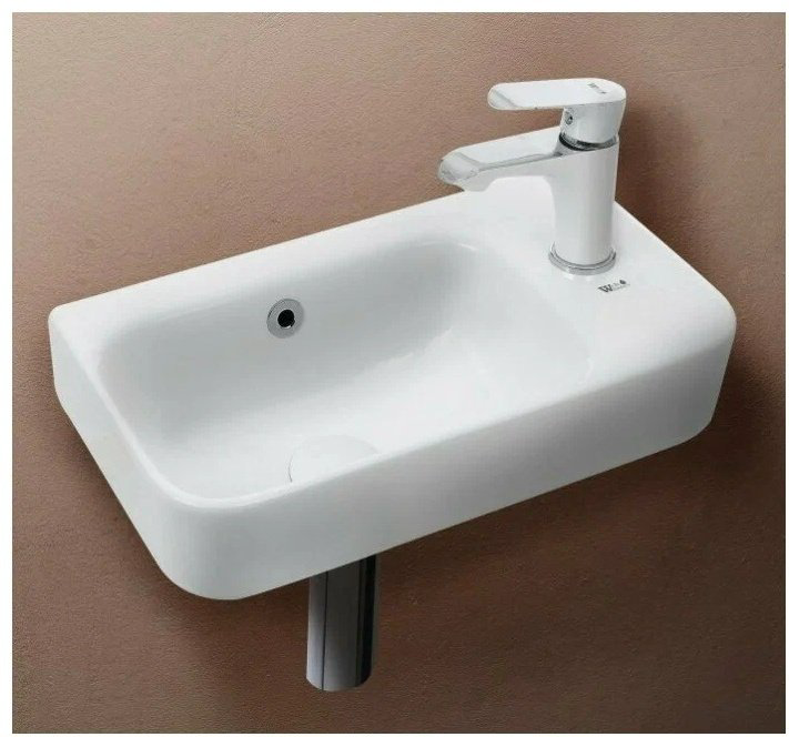 Раковина KABINKA.KZ WW AISBACH 5117 L подвесная прямоугольная 45 см, фаянс купить,52100