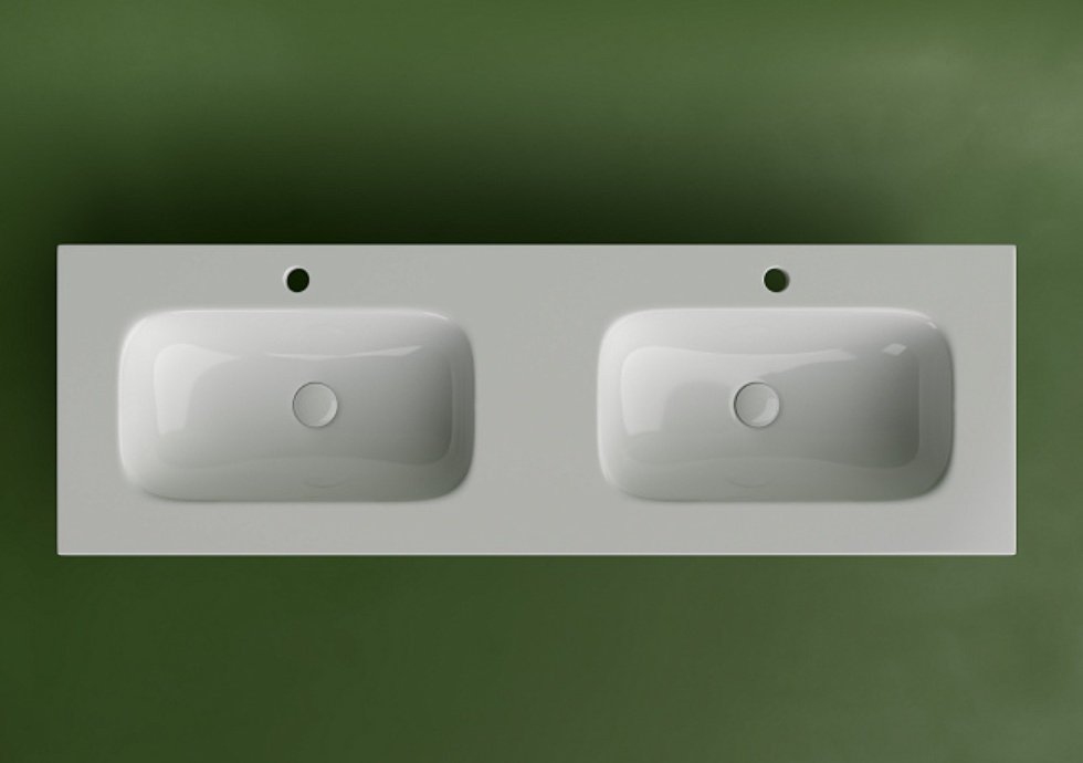 Раковина Ceramicanova CN7022 врезная прямоугольная 141, санфарфор купить,NaN