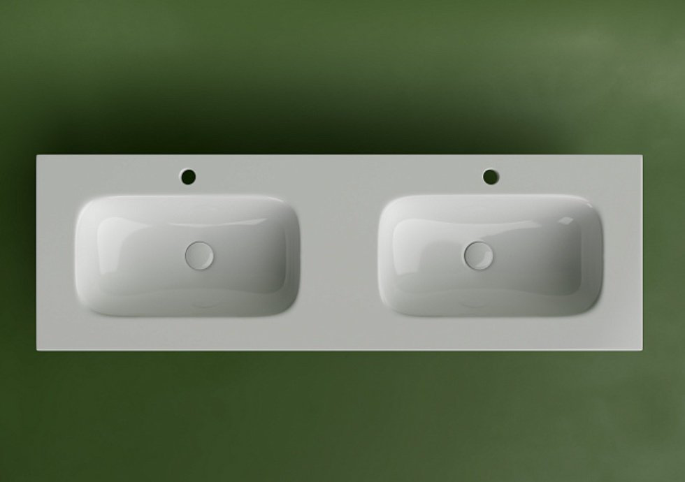 Раковина Ceramicanova CN7022 врезная прямоугольная 141, санфарфор купить,NaN