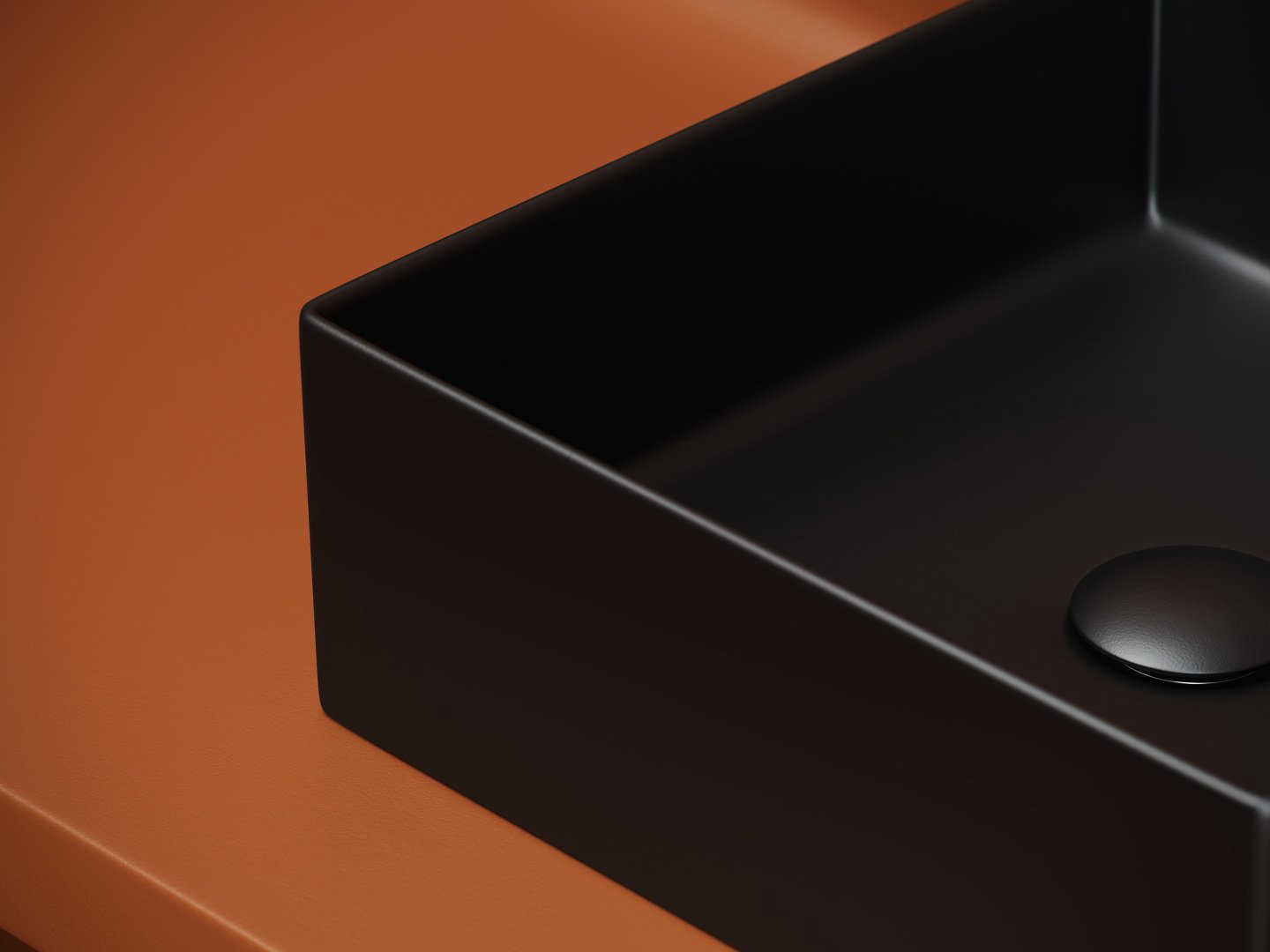 Раковина Ceramicanova CN6068MB накладная квадратная 36.1, санфарфор купить,177408
