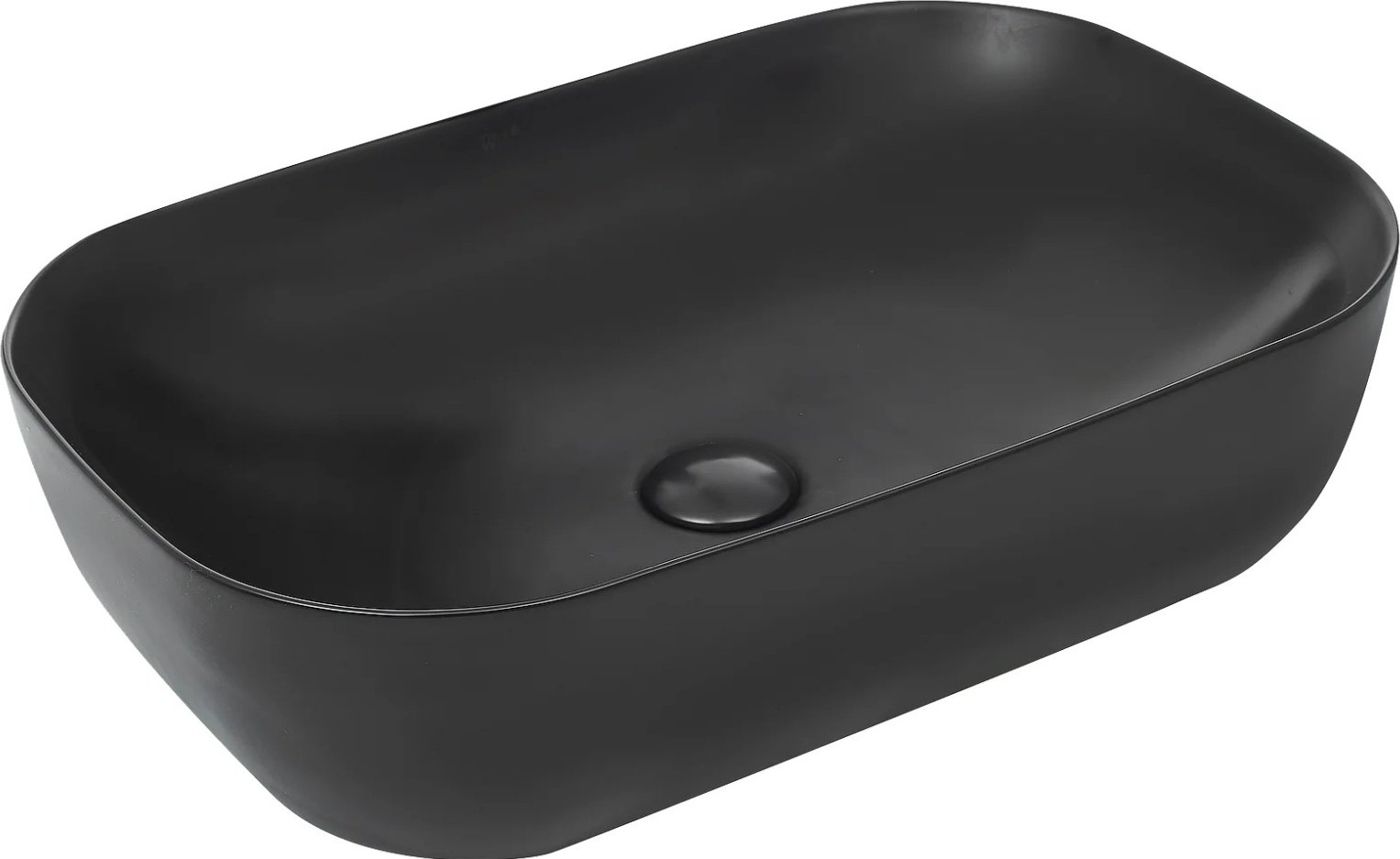Раковина WeltWasser WW ELBACH 2143P MB накладная прямоугольная 61 см, фаянс