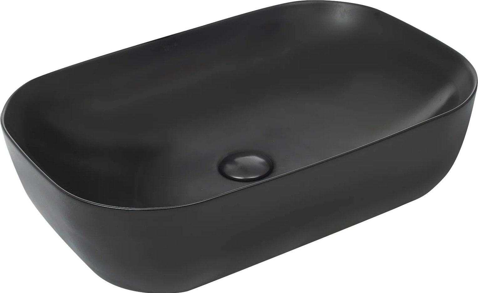Раковина WeltWasser WW ELBACH 2143P MB накладная прямоугольная 61 см, фаянс
