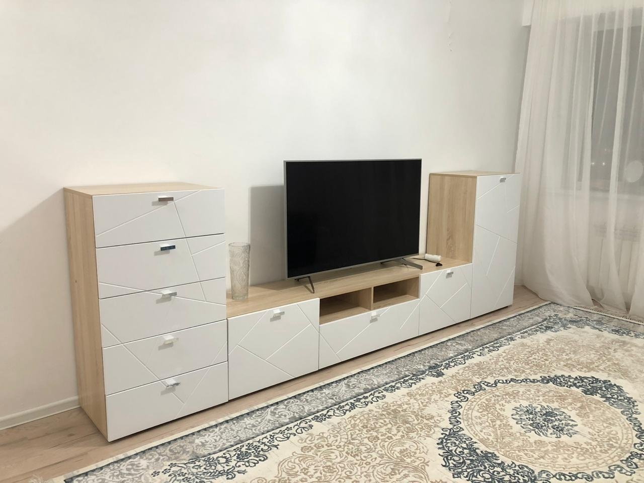 Комплект для гостиной DOMA КОМПЛЕКТ ДЛЯ ГОСТИНОЙ/ГОРКА SKY-LOFT-330-МДФ белый, светло-коричневый купить,NaN